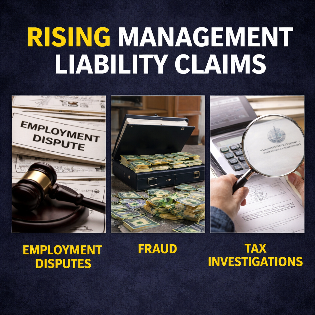 Leadership Under Fire: Management Liability Claims on the Rise
