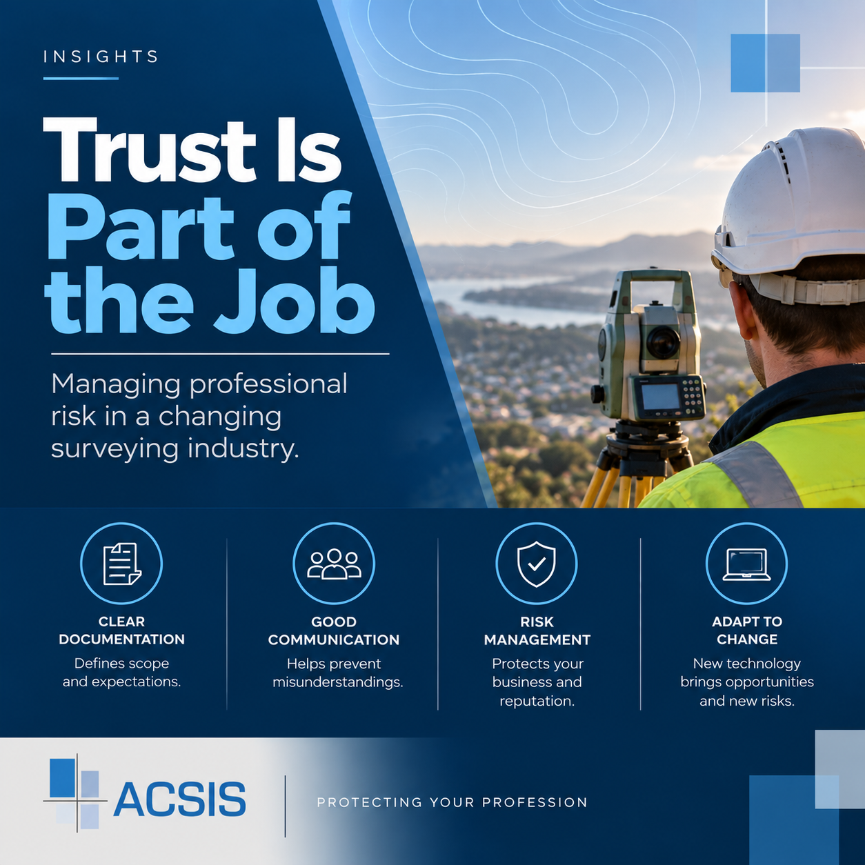 Trust Is Part of the Job: Managing Professional Risk in a Changing Surveying Industry